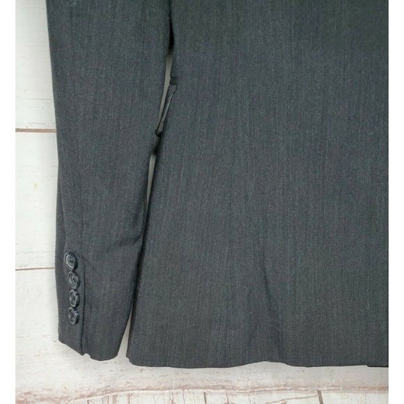 Doc And Amelia By Cintas ORG Women Wool/Polyester 2 Button Suit Jacket Blazer - Picture 7 of 11